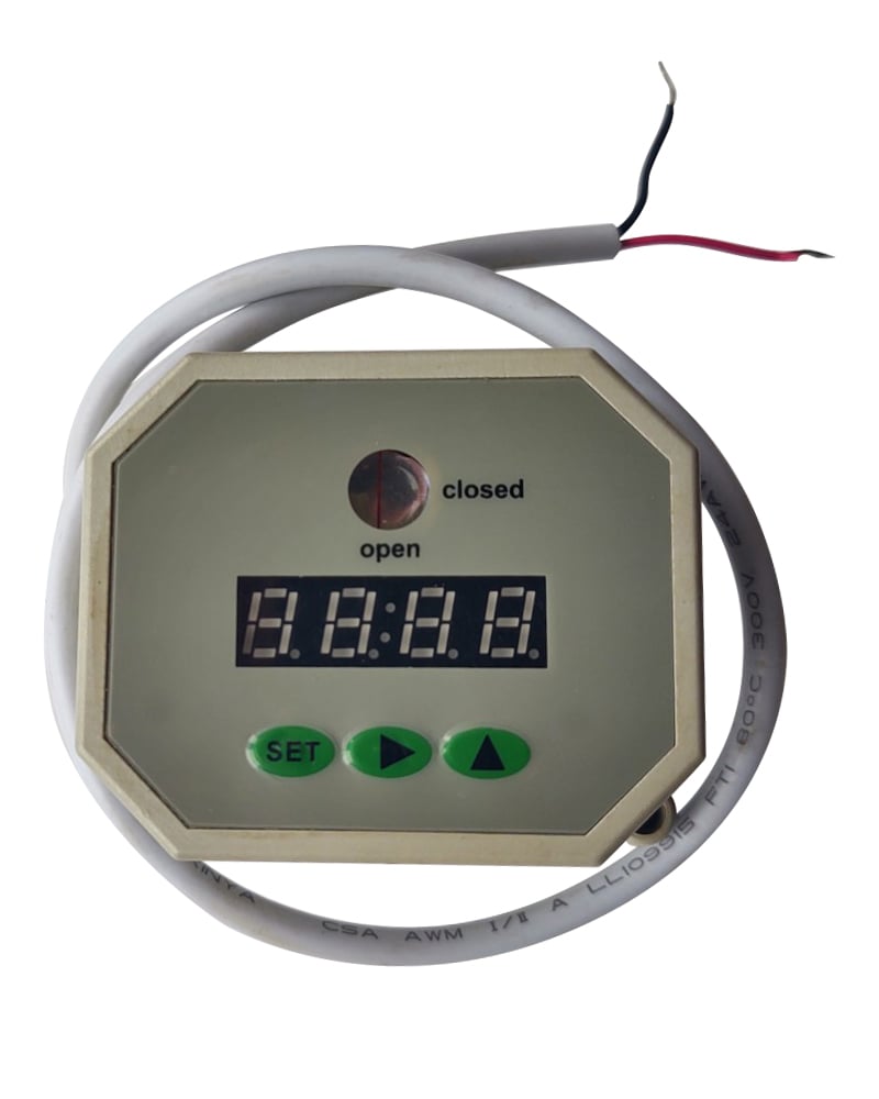 Timer control for 3/4 inch motorized ball valve